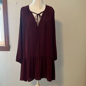 Maroon Amanda Uprichard dress